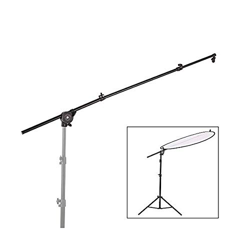 Docooler Erweiterbar Fotostudio Fotografie Reflektor Diffuser Halter Stnder Boom Armauflage mit Clip Flexible Drehgriffkopfklemme von Docooler