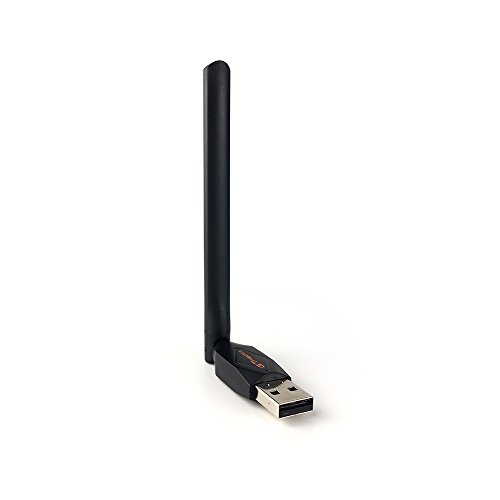 Docooler GTMEDIA USB WiFi Dongle 150Mbps USB2.0 Wireless Netzwerk WiFi Adapter Ethernet 802.11b / g/n mit Antenne für DVB-S2 STB Docooler GTMEDIA USB WiFi Dongle 150Mbps USB2.0 Wireless Netzwerk WiFi Adapter Ethernet 802.11b / g/n mit Antenne für DVB-S2 STB von Docooler