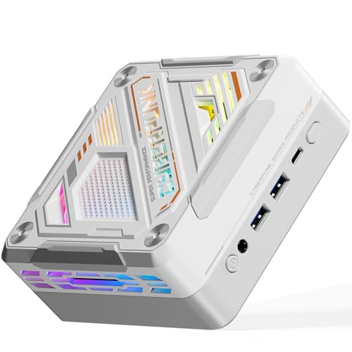 Docooler Mini-PC, Win11PRO 32G DRR5 RAM 1T SSD Mini-Desktop-Computer, AMD Ryzen 7840HS-Prozessor, 8 Kerne 16 Threads WIFI6 BT5.2 USB4-Unterstützung 4K-Dreifachbildschirmanzeige Mini-Gaming-PC Docooler Mini-PC, Win11PRO 32G DRR5 RAM 1T SSD Mini-Desktop-Computer, AMD Ryzen 7840HS-Prozessor, 8 Kerne 16 Threads WIFI6 BT5.2 USB4-Unterstützung 4K-Dreifachbildschirmanzeige Mini-Gaming-PC von Docooler