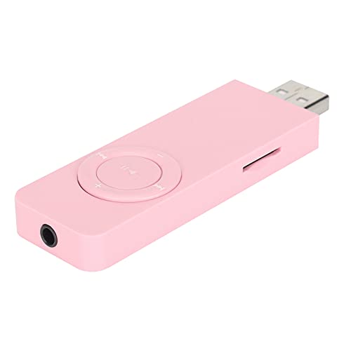 Docooler Musik-Player MP3, tragbar, mit Kabel zum Musikhören (Rosa) von Docooler