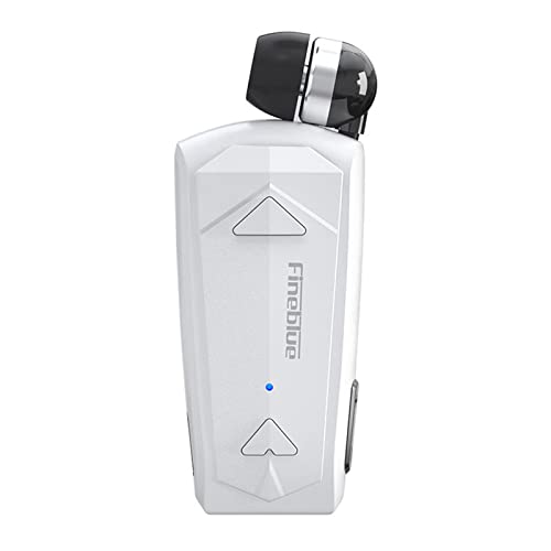 docooler F520 Wireless Business Kopfhörer BT5.3, Stereo-Kopfhörer mit Mikrofon, einziehbares In-Ear-Kopfhörer, Freisprecheinrichtung, Sporttreiber, Teleskop-Clip von Docooler