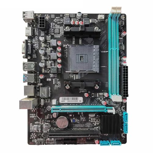 docooler Hauptplatine des Computers CPU LGA904 Unterstützt Prozessoren der Serie FM2, FM2+ Unterstützt bis zu 16G 1066HMz/1333HMz/1600HMz Realtek 100Mbit USB3.0 SATA3.0 von Docooler