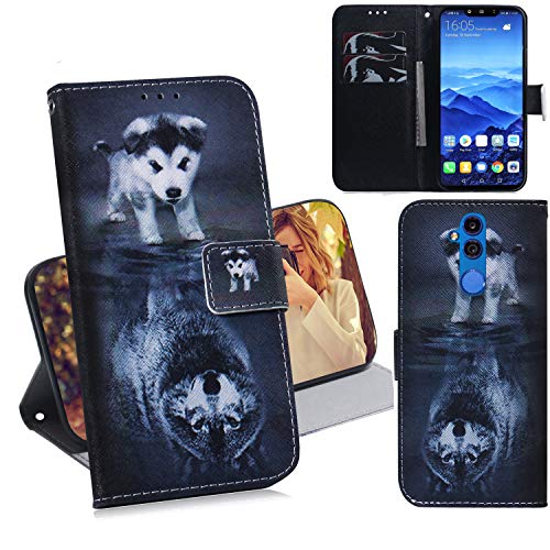 DodoBuy Huawei Mate 20 Lite Hülle Flip PU Leder Schutzhülle Handy Tasche Case Cover Wallet Standfunktion mit Kartenfächer Magnetverschluss für Huawei Mate 20 Lite - Hund Wolf DodoBuy Huawei Mate 20 Lite Hülle Flip PU Leder Schutzhülle Handy Tasche Case Cover Wallet Standfunktion mit Kartenfächer Magnetverschluss für Huawei Mate 20 Lite - Hund Wolf von DodoBuy