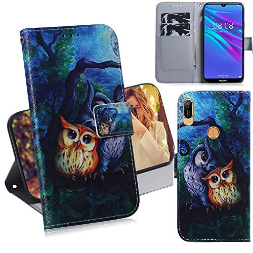 DodoBuy Huawei Y6 2019/Honor 8A/Y6s Hülle Flip PU Leder Schutzhülle Handy Tasche Case Cover Wallet Standfunktion mit Kartenfächer Magnetverschluss für Huawei Y6 2019/Honor 8A/Y6s - Eule DodoBuy Huawei Y6 2019/Honor 8A/Y6s Hülle Flip PU Leder Schutzhülle Handy Tasche Case Cover Wallet Standfunktion mit Kartenfächer Magnetverschluss für Huawei Y6 2019/Honor 8A/Y6s - Eule von DodoBuy