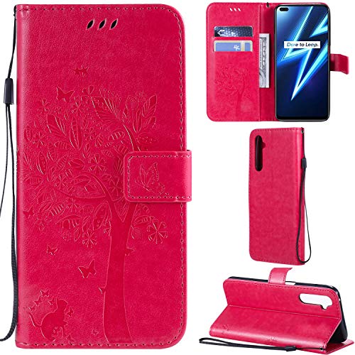 DodoBuy Realme 6 Pro Hülle Katze Baum Muster Flip PU Leder Schutzhülle Handy Tasche Case Cover Standfunktion mit Kartenfächer für Realme 6 Pro - Pink DodoBuy Realme 6 Pro Hülle Katze Baum Muster Flip PU Leder Schutzhülle Handy Tasche Case Cover Standfunktion mit Kartenfächer für Realme 6 Pro - Pink von DodoBuy