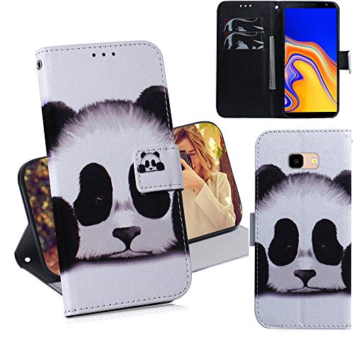 DodoBuy Samsung Galaxy J4+ Plus Hülle Flip PU Leder Schutzhülle Handy Tasche Case Cover Wallet Standfunktion mit Kartenfächer Magnetverschluss für Samsung Galaxy J4+ Plus - Panda DodoBuy Samsung Galaxy J4+ Plus Hülle Flip PU Leder Schutzhülle Handy Tasche Case Cover Wallet Standfunktion mit Kartenfächer Magnetverschluss für Samsung Galaxy J4+ Plus - Panda von DodoBuy