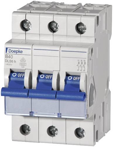 Doepke 09914115 DLS6H B25A 3polig 6KA Leitungsschutzschalter 3polig 25A 230 V, 400V Doepke 09914115 DLS6H B25A 3polig 6KA Leitungsschutzschalter 3polig 25A 230 V, 400V von Doepke