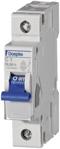 Doepke 09914201 DLS6H C10A 1polig 6KA Leitungsschutzschalter 1polig 10A 230V von Doepke