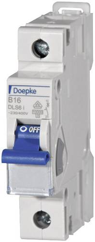 Doepke 09916023 DLS6I B16A 1polig 10KA Leitungsschutzschalter 1polig 16A 230V von Doepke
