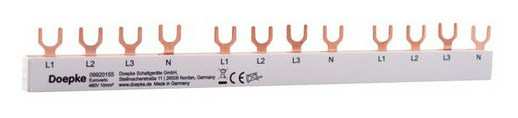 Doepke BG4.2.10 Phasenschiene 4pol.10mm²,8.5TE von Doepke
