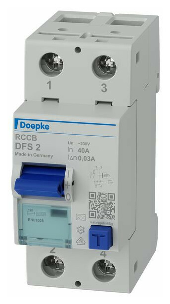 Doepke DFS 2 040-2/0,03-A FI-Schutzschalter von Doepke