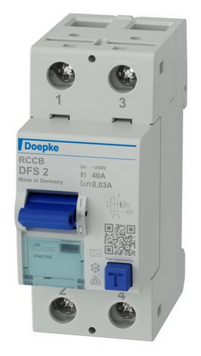 Doepke DFS 2 040-2/0,03-A FI-Schutzschalter von Doepke