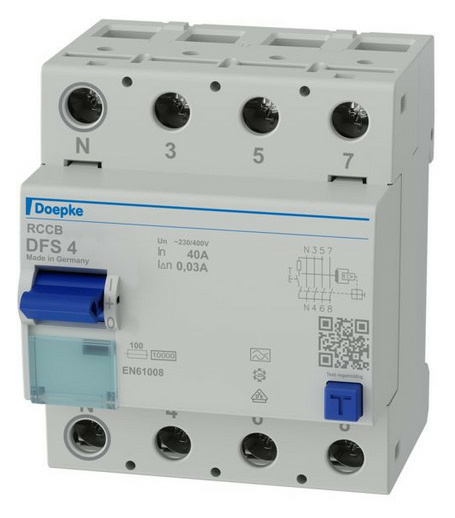 Doepke DFS 4 040-4/0,03-A FI-Schutzschalter von Doepke
