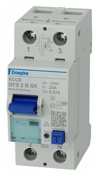 Doepke DFS2 025-2/0,03-B SK FI-Schalterallstrom von Doepke