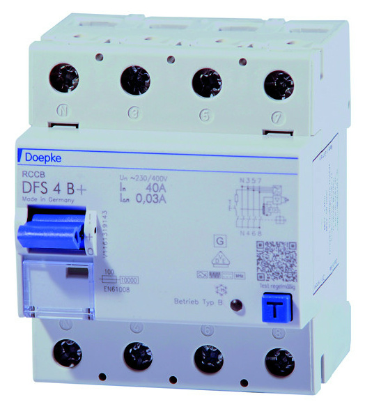 Doepke DFS4 040-4/0,03-B+ FI- Schalter Doepke DFS4 040-4/0,03-B+ FI- Schalter von Doepke