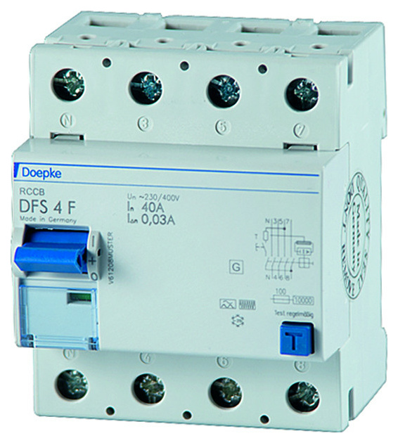 Doepke DFS4 040-4/0,03-F FI-Schalter Typ F von Doepke