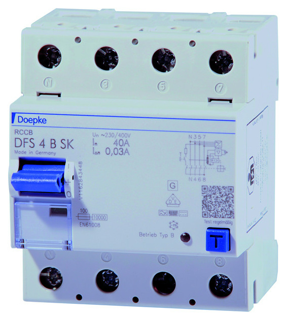 Doepke DFS4 125-4/0,3-B SK FI-Schalter allstro Doepke DFS4 125-4/0,3-B SK FI-Schalter allstro von Doepke