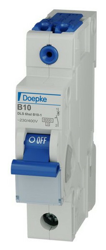 Doepke DLS 6hsl B10-1 LS-Schalter 6KA 1p. B10A von Doepke