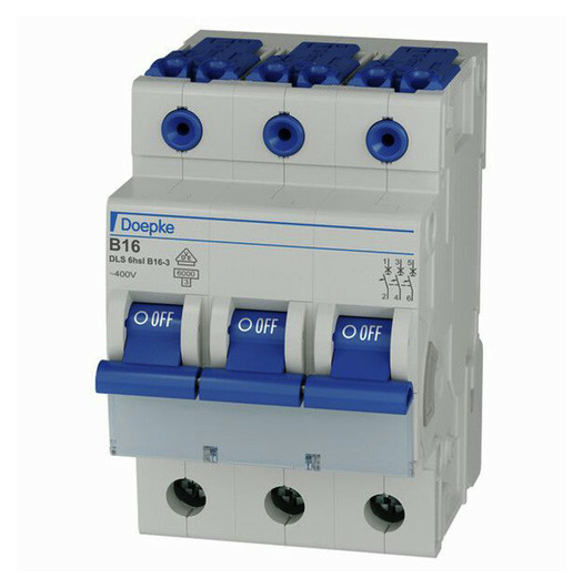 Doepke DLS 6hsl B10-3 LS-Schalter 6KA 3p. B10A Doepke DLS 6hsl B10-3 LS-Schalter 6KA 3p. B10A von Doepke