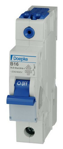 Doepke DLS 6hsl B16-1 LS-Schalter 6KA 1p. B16A von Doepke