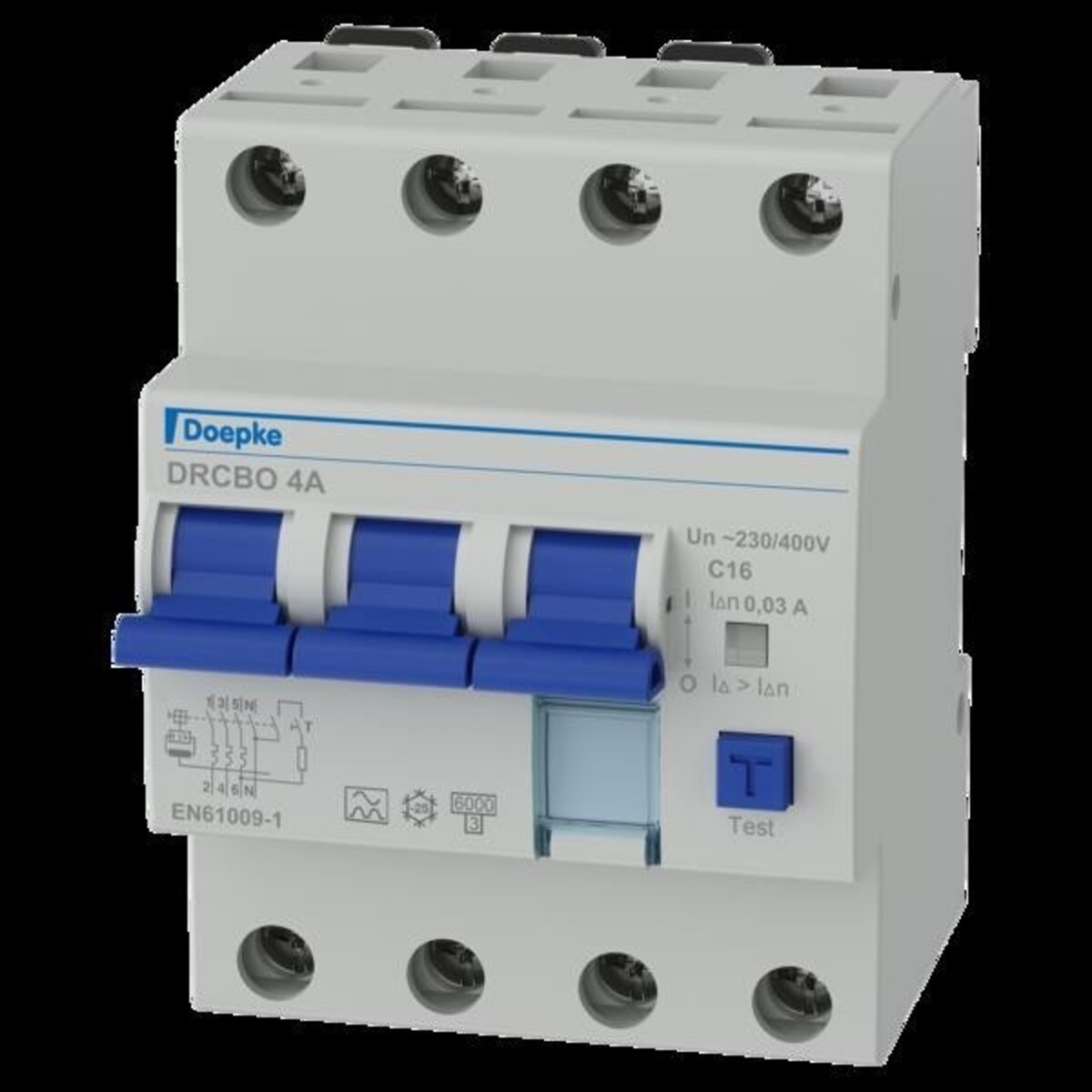Doepke FI/LS-Kombination DRCBO4 C16/0,03/3N-A 09945124 von Doepke