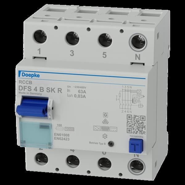 Doepke FI-Schalter DFS4 063-4/0,03B SKR 09144988 Doepke FI-Schalter DFS4 063-4/0,03B SKR 09144988 von Doepke