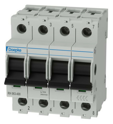 Doepke RH 063-400 Lasttrennschalter 63A 4S von Doepke