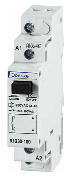 Doepke RI 230-100 Installationsrelais 20A 1S von Doepke