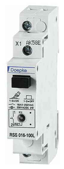 Doepke RSS 016-100L Steuerschalter 16A 1S LED von Doepke