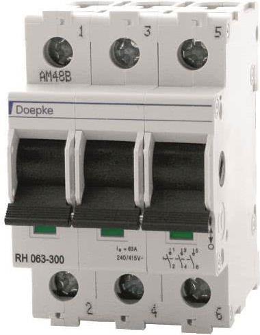Doepke Schaltgeräte GmbH Hauptschalter RH 100-300 (RH100-300) von Doepke