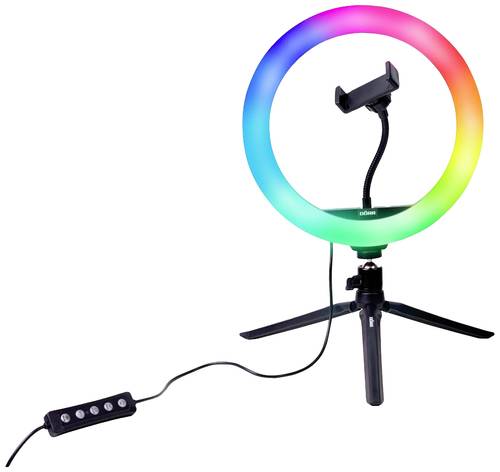 DÖRR Vlogging Kit VL-26 RGB LED Ringleuchte Anzahl LEDs=130 von Dörr