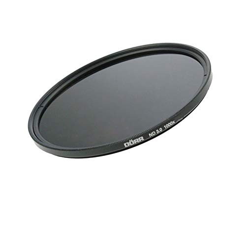 Dörr Digi Line ND 3.0 1000x Graufilter für Objektiv mit Ultra Slim Filterfassung (52 mm) schwarz von Dörr