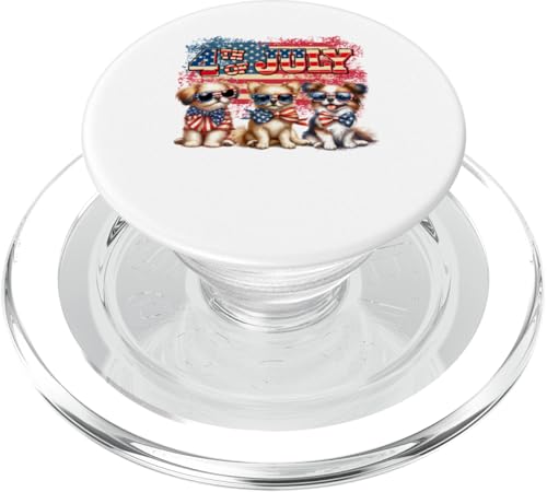 4. Juli US-Flagge Chihuahua Shih Tzu Sonnenbrille Besitzer PopSockets PopGrip für MagSafe 4. Juli US-Flagge Chihuahua Shih Tzu Sonnenbrille Besitzer PopSockets PopGrip für MagSafe von Dog 4th Of July Costume