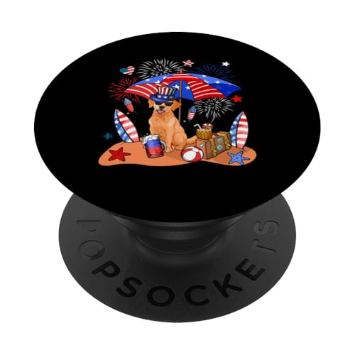 Labrador Retriever Sonnenbrille zum Entspannen am Strand 4. Juli PopSockets Klebender PopGrip Labrador Retriever Sonnenbrille zum Entspannen am Strand 4. Juli PopSockets Klebender PopGrip von Dog 4th Of July Costume