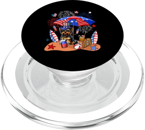 Norwich Terrier Sonnenbrille Relaxing On Beach 4. Juli PopSockets PopGrip für MagSafe Norwich Terrier Sonnenbrille Relaxing On Beach 4. Juli PopSockets PopGrip für MagSafe von Dog 4th Of July Costume