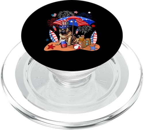 Shar Pei Sonnenbrille Relaxing On Beach 4. Juli US-Flagge PopSockets PopGrip für MagSafe Shar Pei Sonnenbrille Relaxing On Beach 4. Juli US-Flagge PopSockets PopGrip für MagSafe von Dog 4th Of July Costume