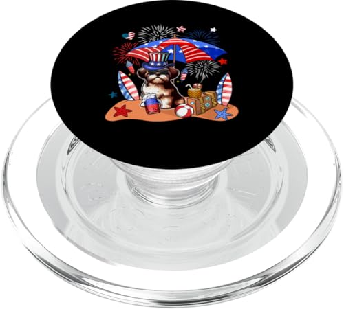 Shih Tzu Sonnenbrille Relaxing On Beach 4. Juli US-Flagge PopSockets PopGrip für MagSafe Shih Tzu Sonnenbrille Relaxing On Beach 4. Juli US-Flagge PopSockets PopGrip für MagSafe von Dog 4th Of July Costume