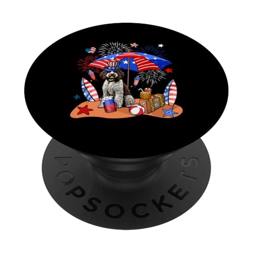 Sproodle Sonnenbrille Relaxing On Beach 4. Juli US-Flagge PopSockets Klebender PopGrip Sproodle Sonnenbrille Relaxing On Beach 4. Juli US-Flagge PopSockets Klebender PopGrip von Dog 4th Of July Costume