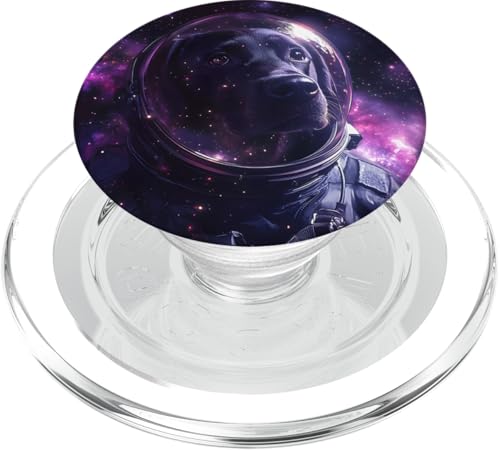 Labrador Astronaut Hund Astronaut PopSockets PopGrip für MagSafe von Dog Astronaut Designs