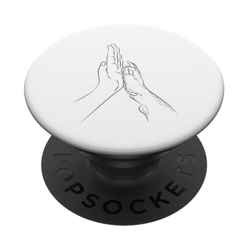 Hand Dog Paw Dog Lover PopSockets mit austauschbarem PopGrip Hand Dog Paw Dog Lover PopSockets mit austauschbarem PopGrip von Dog Love Merch