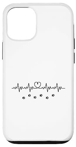 Hülle für iPhone 12/12 Pro Herzschlag Herz Hundepfote Hundeliebhaber Hülle für iPhone 12/12 Pro Herzschlag Herz Hundepfote Hundeliebhaber von Dog Love Merch