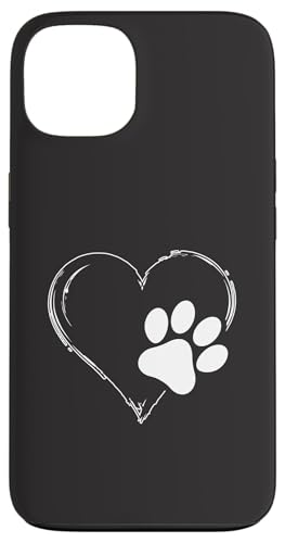 Hülle für iPhone 13 Herz Hund Pfote Hundeliebhaber Hülle für iPhone 13 Herz Hund Pfote Hundeliebhaber von Dog Love Merch