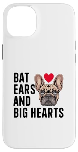 Fledermausohren und große Herzen für Hunderassen, Rettungshaustier, Französische Bulldogge Hülle für iPhone 14 Plus Fledermausohren und große Herzen für Hunderassen, Rettungshaustier, Französische Bulldogge Hülle für iPhone 14 Plus von Dog Lover Breed French Bulldog Sayings Gift
