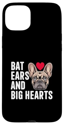 Fledermausohren und große Herzen für Hunderassen, Rettungshaustier, Französische Bulldogge Hülle für iPhone 15 Plus Fledermausohren und große Herzen für Hunderassen, Rettungshaustier, Französische Bulldogge Hülle für iPhone 15 Plus von Dog Lover Breed French Bulldog Sayings Gift