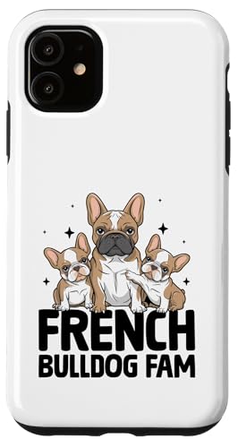 Französische Bulldogge Fam Hunderasse Rettung Haustier Pfoten Französische Bulldogge Hülle für iPhone 11 Französische Bulldogge Fam Hunderasse Rettung Haustier Pfoten Französische Bulldogge Hülle für iPhone 11 von Dog Lover Breed French Bulldog Sayings Gift
