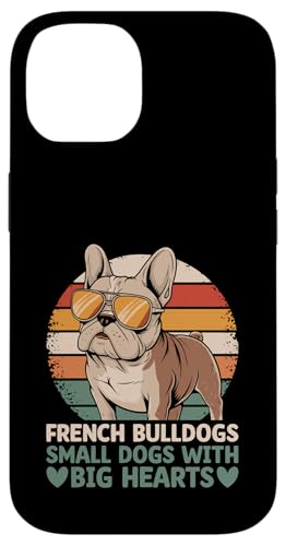 Französische Bulldoggen Kleine Hunde mit großen Herzen Hunderasse Haustier Hülle für iPhone 14 Französische Bulldoggen Kleine Hunde mit großen Herzen Hunderasse Haustier Hülle für iPhone 14 von Dog Lover Breed French Bulldog Sayings Gift