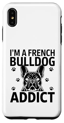 Ich bin eine französische Bulldoggen-Süchtige Hunderasse Rescue Pet Paws Hülle für iPhone XS Max Ich bin eine französische Bulldoggen-Süchtige Hunderasse Rescue Pet Paws Hülle für iPhone XS Max von Dog Lover Breed French Bulldog Sayings Gift
