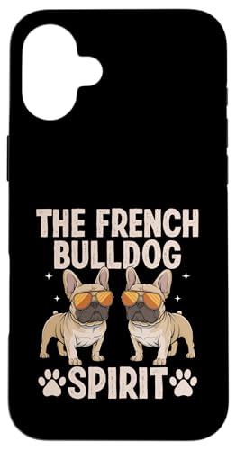The French Bulldog Spirit Dog Rescue Pet Paws French Hülle für iPhone 16 Plus The French Bulldog Spirit Dog Rescue Pet Paws French Hülle für iPhone 16 Plus von Dog Lover Breed French Bulldog Sayings Gift