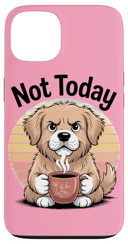 Bürohund Coffee Grumpy Dog Hülle für iPhone 13 von Dog Lover Gifts & Tees