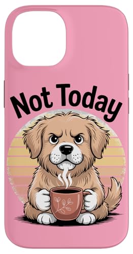 Bürohund Coffee Grumpy Dog Hülle für iPhone 14 von Dog Lover Gifts & Tees